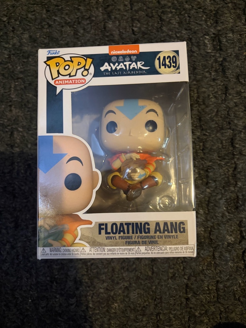 NIB Funko pop the last airbender floating aang #1439